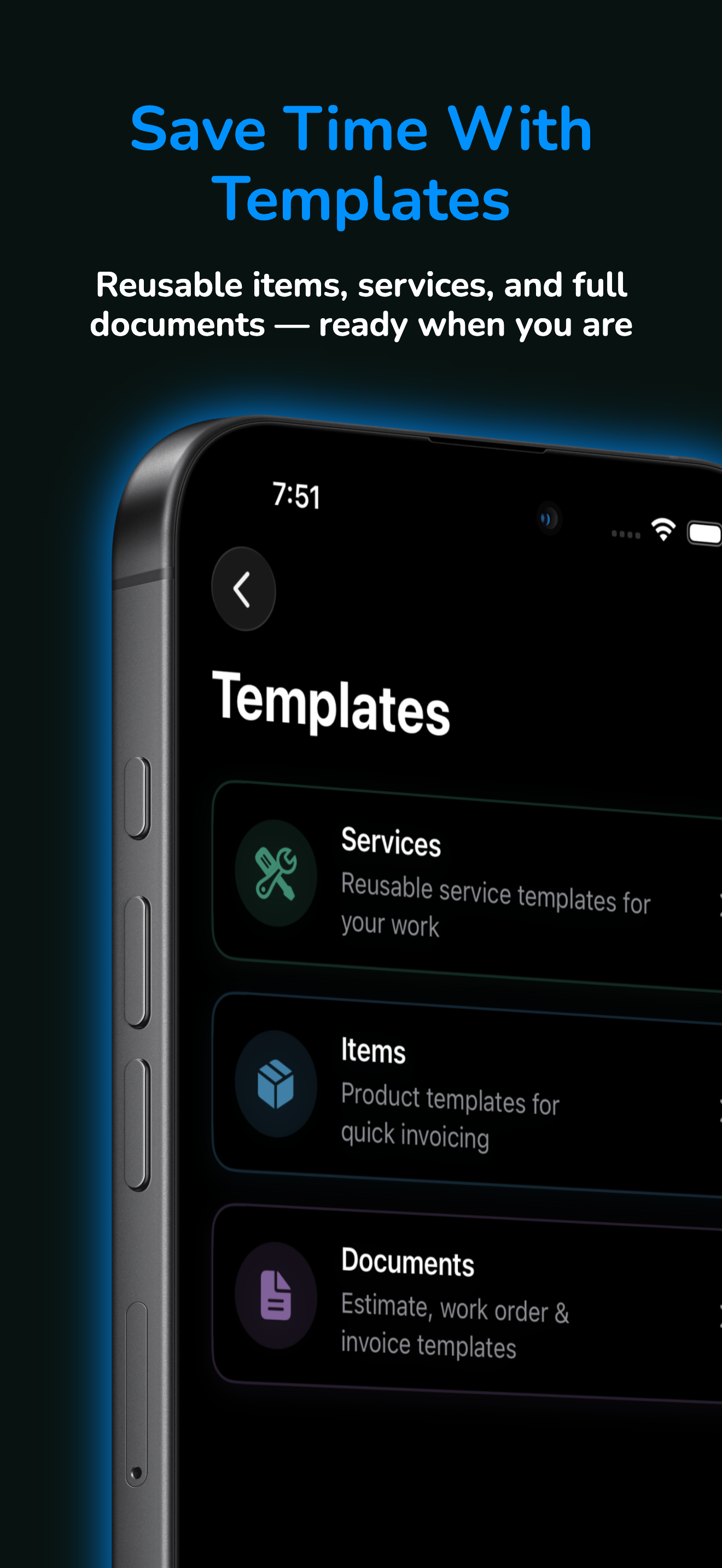 Work order management screen